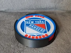 New York Rangers Ice Hockey - 3d Stackable Coaster