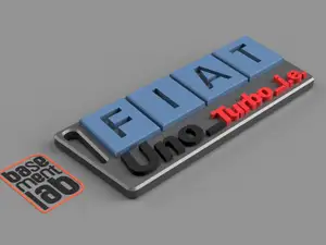 Fiat Uno Turbo i.e. - Keychain - Portachiavi