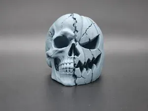 Halloween Jack of Bones– Skull and Jack-o’-Lantern