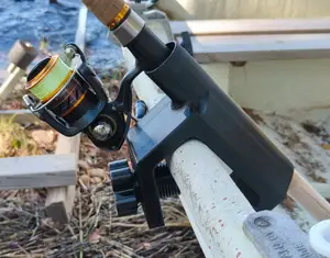 Fishing rod holder for boat