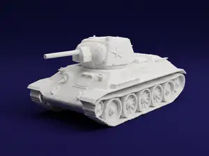 T-34 Tank 3D Model
