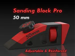 Sanding Block - Adjustable tensioner 50mm