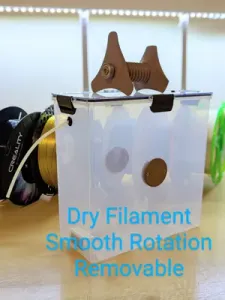 Custom Spool Holder - Smooth Feeding, Dry Filament