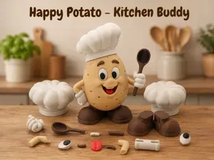 Happy Potato - Kitchen Buddy (No AMS, multipart)