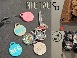 NFC Tag For Keys, Pets and Kids