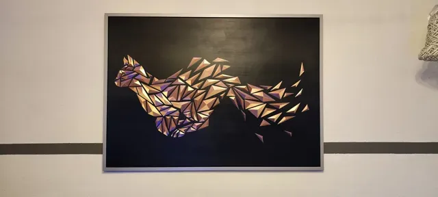 Geometric cat wall art — Фото 11 из 15