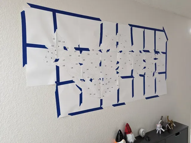 Geometric cat wall art — Фото 13 из 15