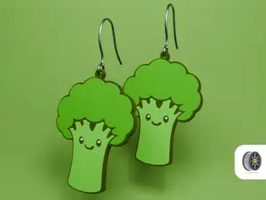 Broccoli | Veggie Earring Collection