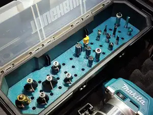 ToughBuilt StackTech - Router bit storage