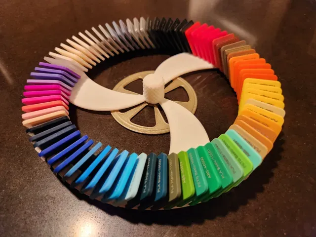 Bambu Filament Swatch Display Tray — Фото 5 из 7