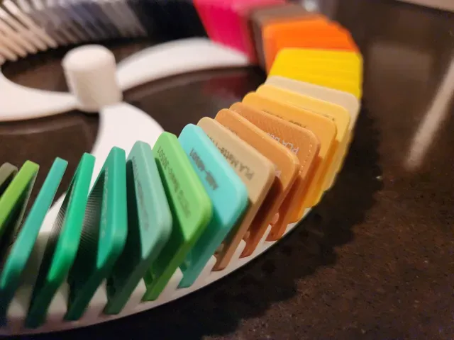 Bambu Filament Swatch Display Tray — Фото 4 из 7