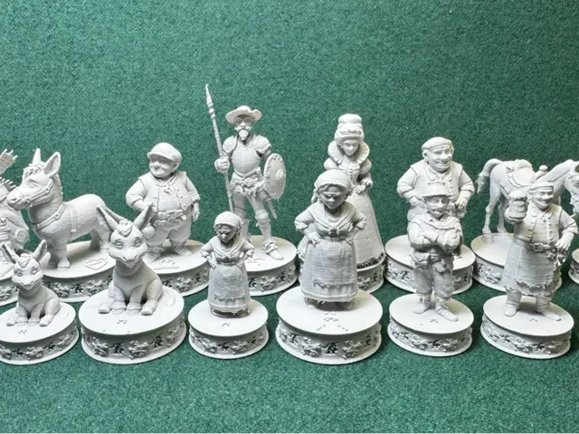 Don Quixote: Dream the Impossible Dream Chess Set