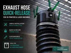 Light Well Exhaust Quick Release for Bambu H2