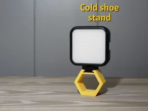 HexaLight Cold Shoe Stand – Photo & Video