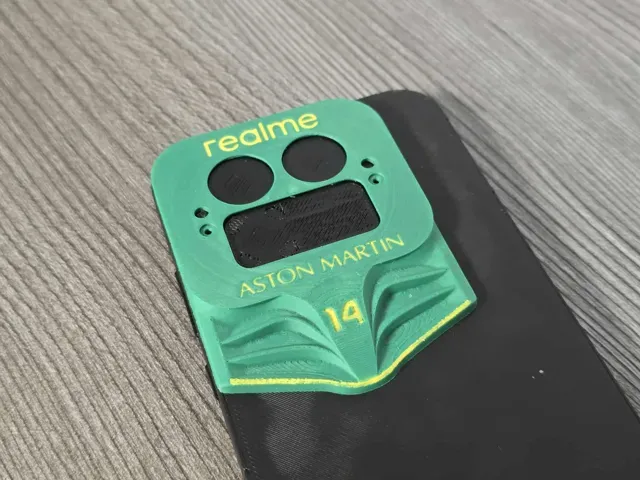 realme GT8 Pro Camera Cover * Aston Martin F1 No14 — Фото 8 из 9