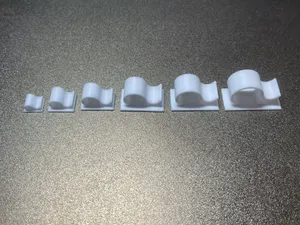 Stick-on Cable Clips