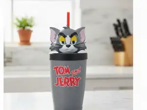 Vaso Milkshake Tom y Jerry 3D Cine Retro Cartoon
