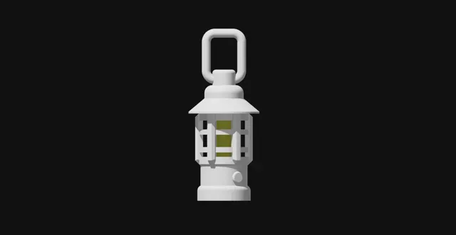 Christmas Winter Glowing Lantern LED earring V2 — Фото 4 из 4