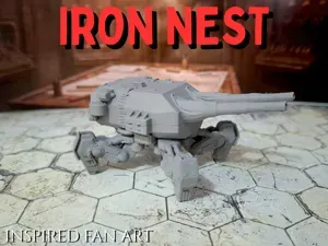 Iron Nest - Artillery Mech (Fan Art)