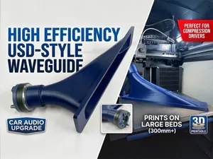 USD Style Car Audio Waveguide Compression Drivers