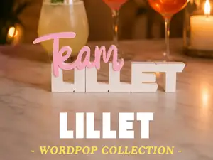 Team Lillet Sommerdeko Aufsteller