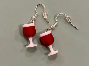 Wine Glass Charm