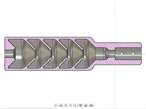 4,5mm air rifle silencer for 14mm barrel