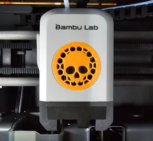 Skull fan cover for X1C - P1S - P1P