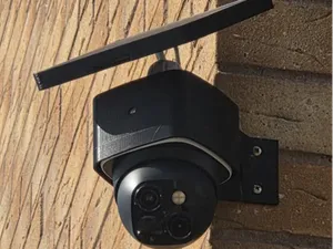 Eufy Cam S340 Black Cover Flat Wall Bracket