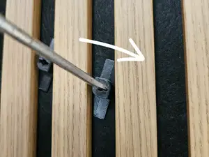 Universalhalter für Akustikpaneel