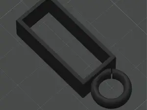 Cuban chain pendant clasp with single connect ring