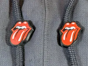 Rolling Stones Drawstring Charm