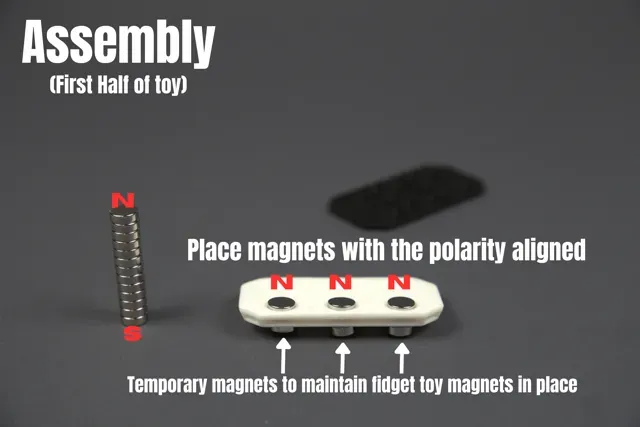 Magnetic Fidget Slider – Smooth Clicky Action — Фото 6 из 8