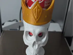 Royal Skull Can Holder