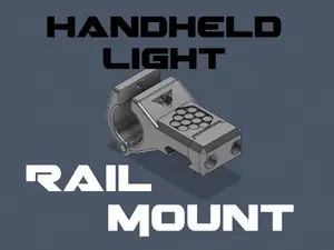 Handheld Light Rail Mount (Picatinny, 1913)