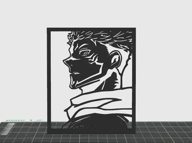 Ryomen Sukuna Silhouette Decoration│Jujutsu Kaisen — Фото 5 из 5