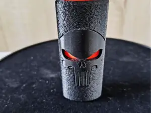 Punisher Skull Feuerzeughülle für Bic Feuerzeuge