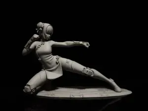 Mecha Girl Series - Chinese Kung Fu