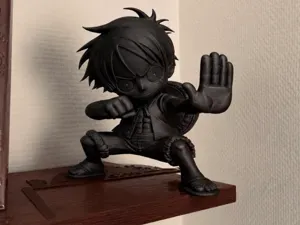 Anime Pirate Fighter – Chibi Action Figure