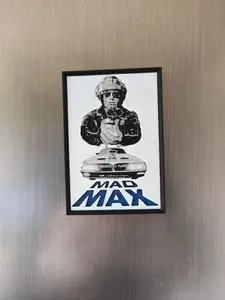 Mad Max original movie poster fridge magnet