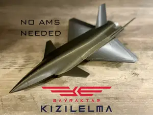 Bayraktar Kizilelma Drona - Large-Scale / No AMS