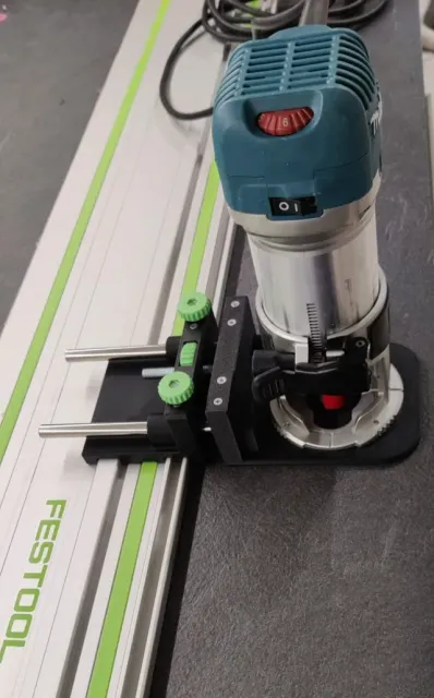 Makita RT0700 Festool con regolazione micrometrica — Image 5 of 8