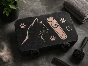 Cat Grooming Clipper Storage Box