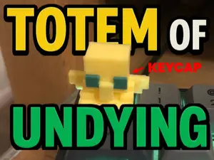 totem of undying keycap fidget AMS + NO AMS