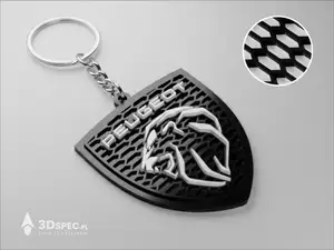 Peugeot keychain