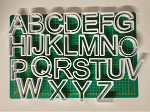 Alphabet Cookie Cutters