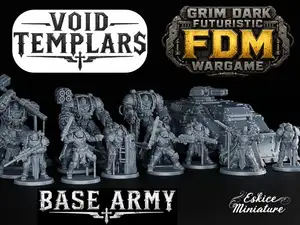 Void Templars, BASE ARMY - 32mm grimdark wargame