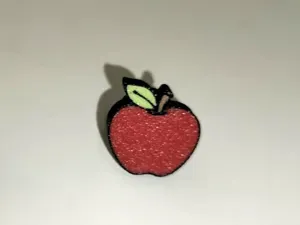 Cute Red Apple Crocs Charm / Shoe Charm