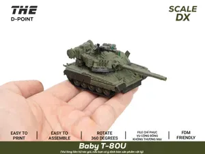 T-80U tank Baby Edition | Tiny Russian Beast