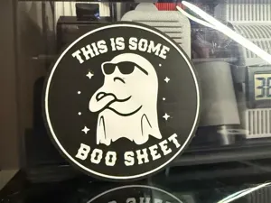THIS IS SOME BOO SHEET HALLOWEEN COASTER
